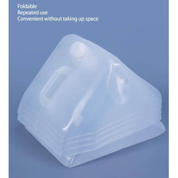 Custom Size Accepted LDPE Collapsible Water Container for Easy Storage and Transport