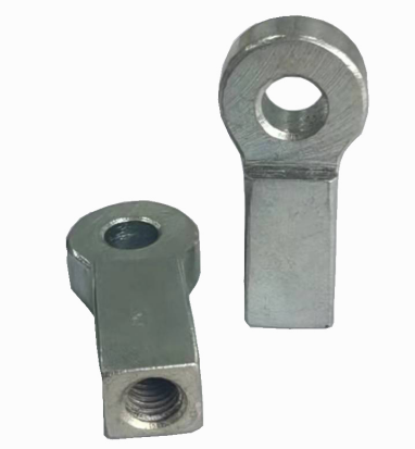 Thread Gas Spring Rod End Fitting Joint M8 Female Silver Tone Hole