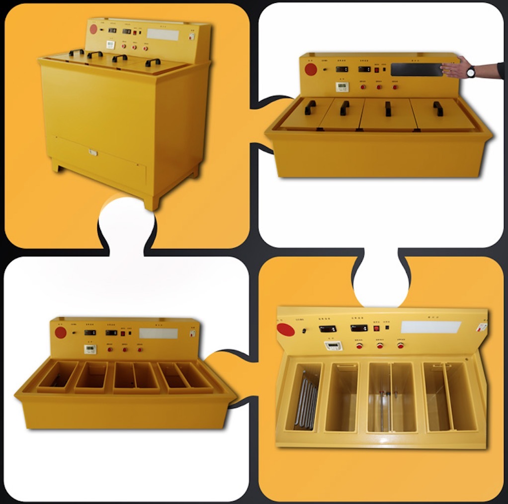 Industrial Film Processor Automatic Temperature Controlled Fixing Developing