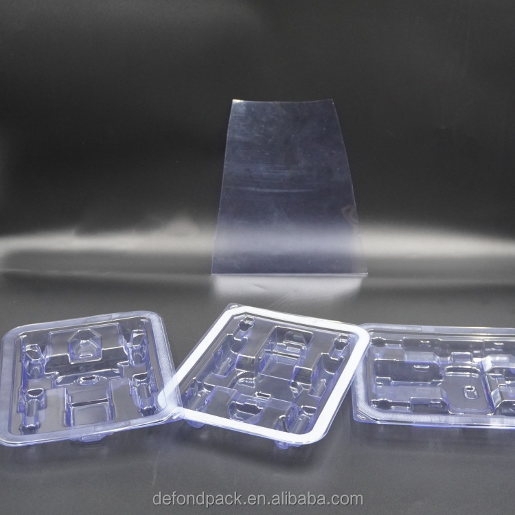 Customization Pet Plastic Blister Tray Sterilization Vacuum Forming Tray for Catheter Kit for Medical Blister Packaging
