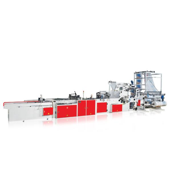 Side Weld Bag Making Machine , Glue Patch Bread Bags Making Machine
