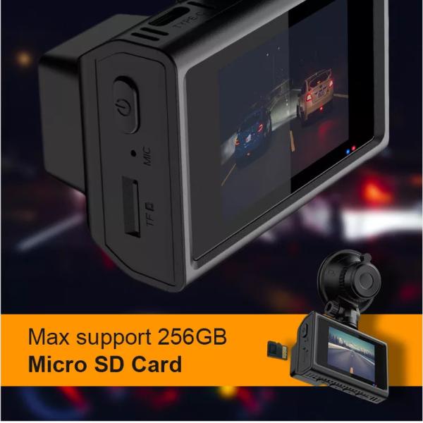 4K 2K WDR Dash Cam WIFI GPS Logger Dual Lens Car DVR Novatek96670 Chip