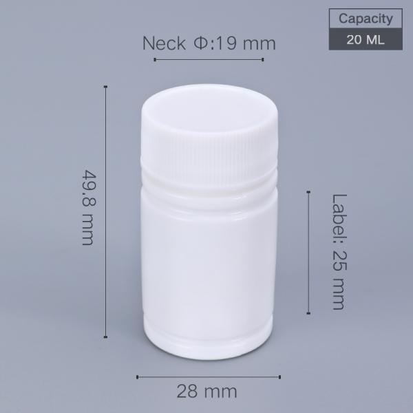 Injection Plastic 100ml 3.5oz Custom HDPE Liquid Container for Pharmaceutical Pill Bottle