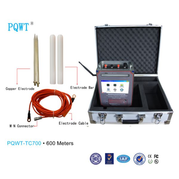 Professional Water Detection Machine PQWT TC700 Automatic Mapping Borehole Deep Underground Water Detector 600m