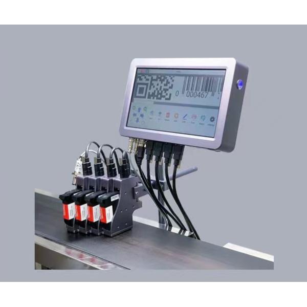 Multi Language 10 Inch Online Qr Code Batch Code Inkjet Print Machine with Easy Operation