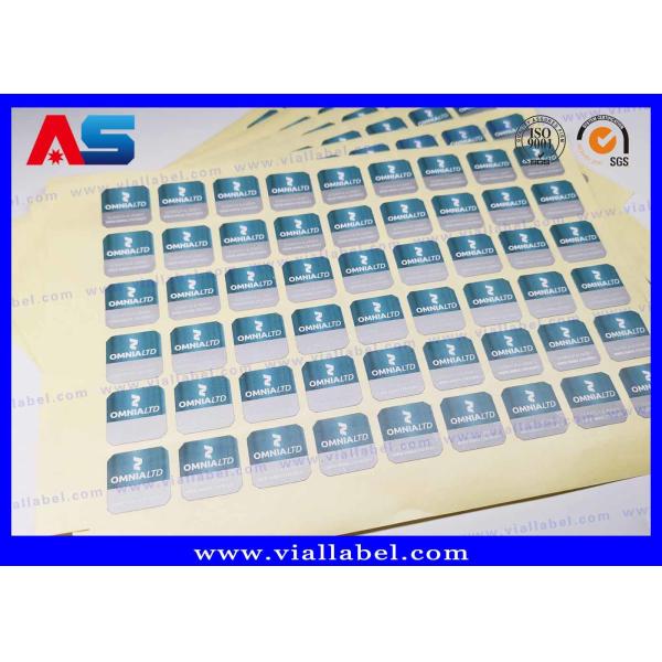 Custom Scratch Off Security Code Stickers For Pharmacy Square 2Cm Anti Fake Purpose void sticker