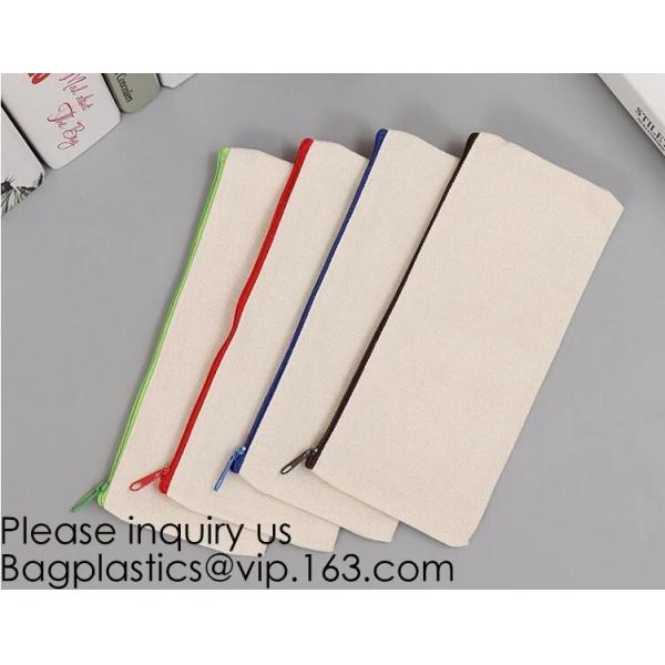 Felt Large Capacity Zipper Stationery Pouch School Solid Organizer Pen Case Students Pencil Bag Suit For Student Office