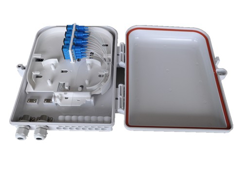 1x8 1X16 PLC Splitter 16 Fiber FTTH Distribution Box