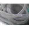 Respiratory Tube Plastic Flexible Hose , Flexible Corrugated Plastic Tubing for sale
