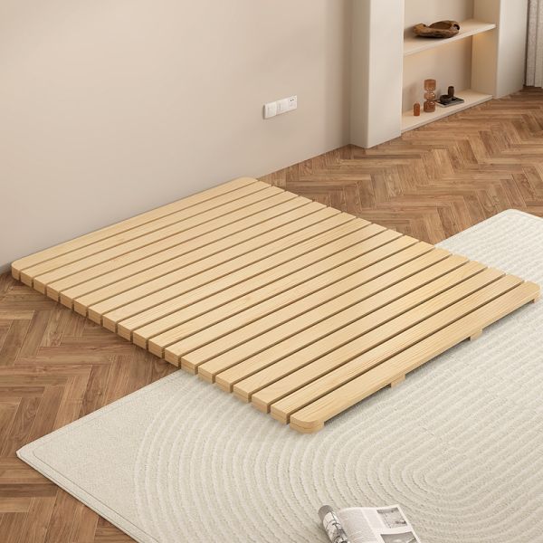 Tatami Solid Wood Bed Frame Breathable Moisture-proof Foldable Large Size Color Customizable Bedding