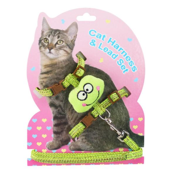 Adjustable Cat Harness Lead Escape Proof For Small Large Cats