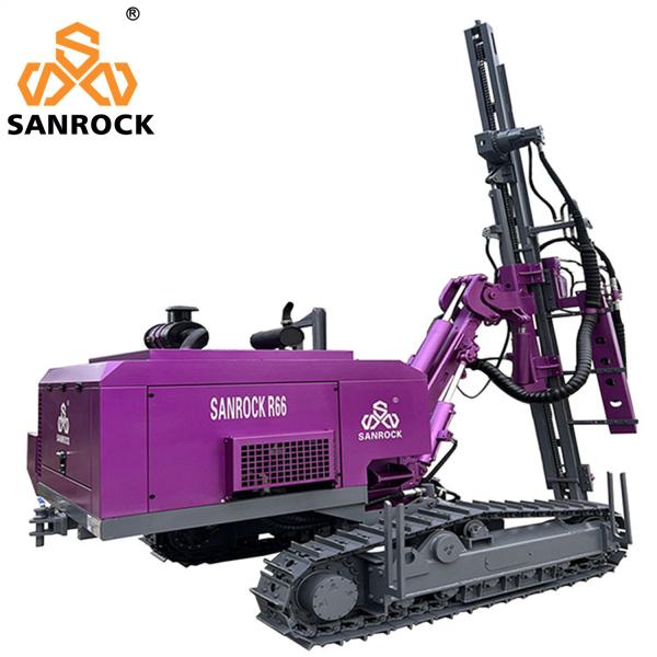 Mining DTH Drilling Machine Rotary Borehole Crawler Hydraulic DTH Drilling Rig