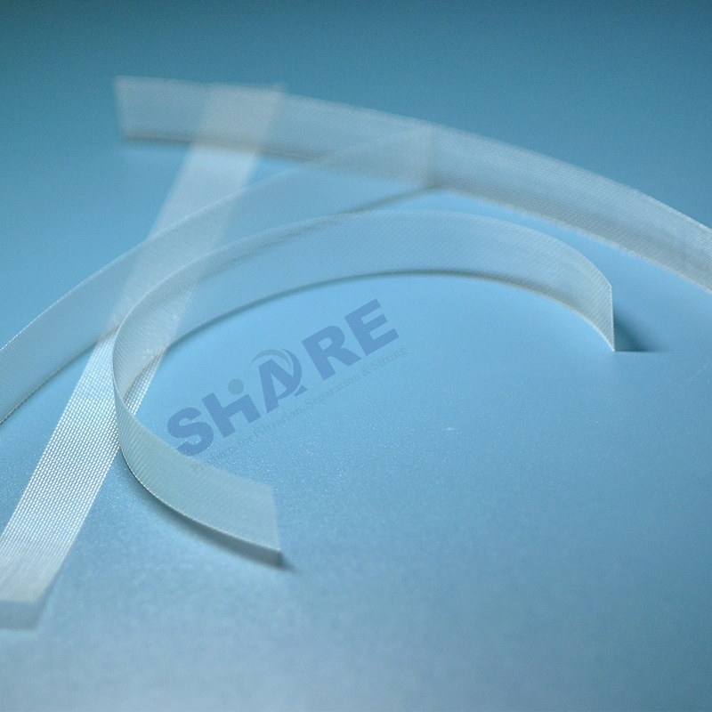 Black Filter Mesh Strip In Polyester, Nylon, Polypropylene And Polyethylene Materials