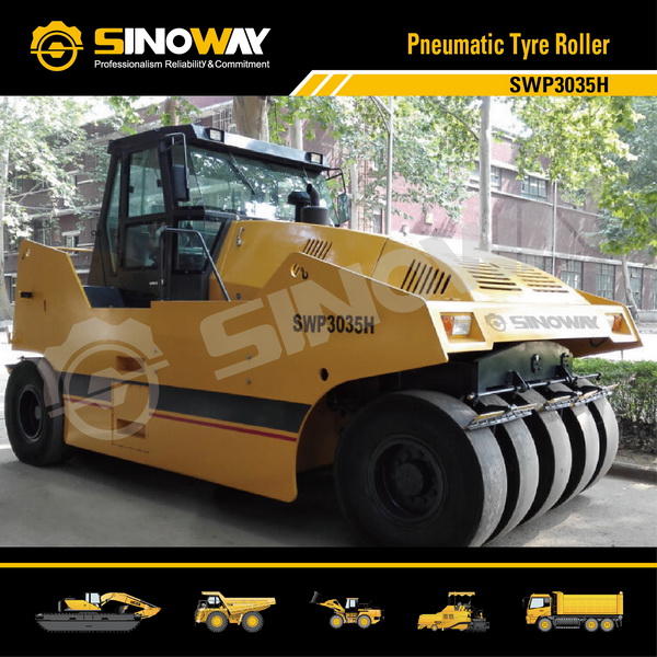 Hydraulic Pneumatic Tyre Roller