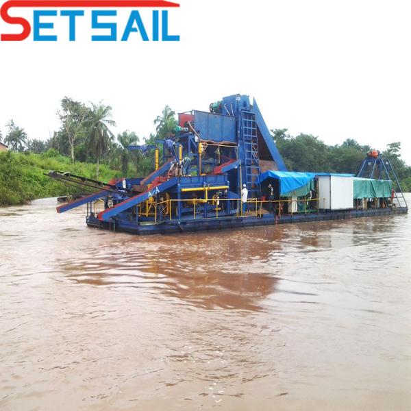 High Capacity Generator Sets Chain Bucket River Gold Dredger for Customized Solutions