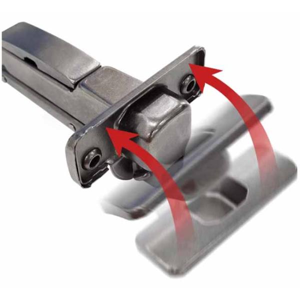 Adjustable Angle Soft Closing Hinge 165 Degree Angle Furniture Hydraulic Cabinet Hinge