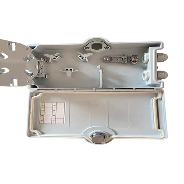 wall mount Outdoor Fiber Optic Distribution Box，PC+ABS material IP65