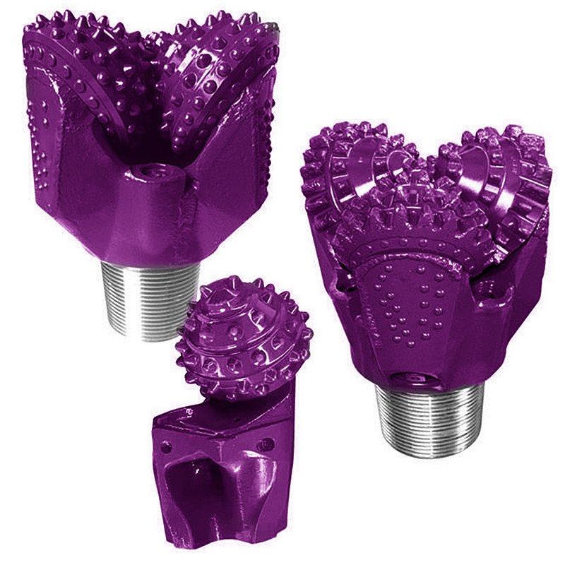 API Standard Roller Cone Drilling Bit Hard Rock Borehole Inserted Tooth Tricone Drill Bit