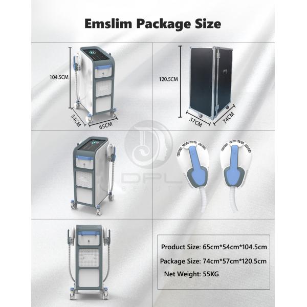 RF EMS Sculpting Machine EMS Muscle Stimulator Pro Max With 4 Handles