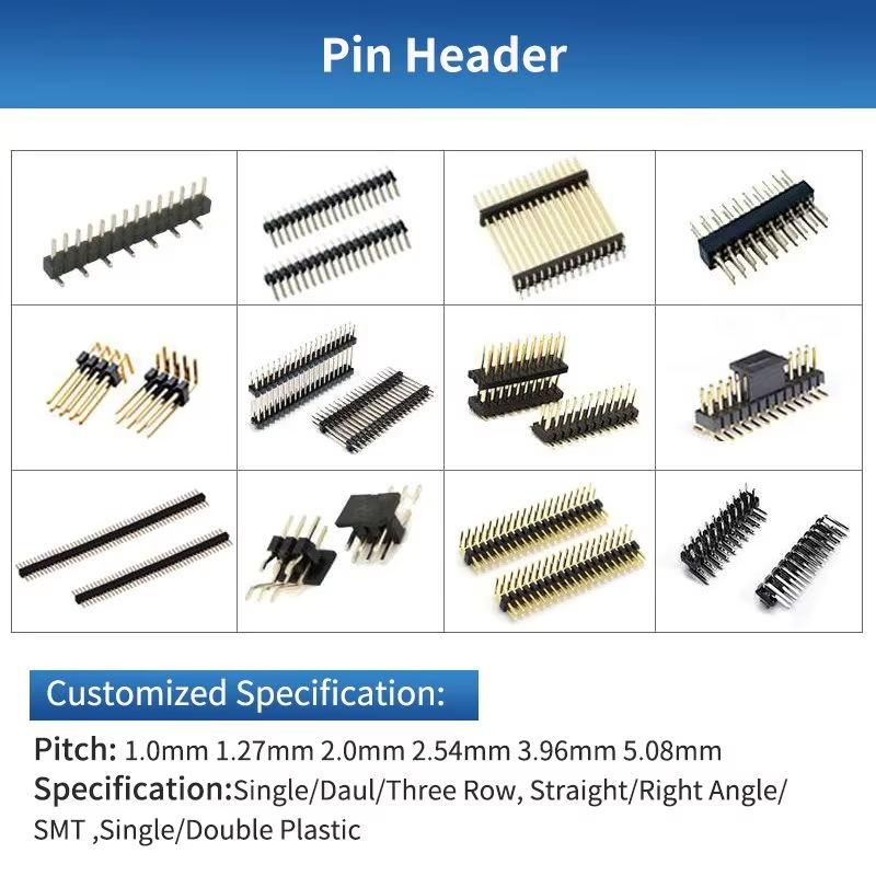 Three rows Pin Header Spacer Fast Delivery for Telecom Infrastructure & Data Server PCB