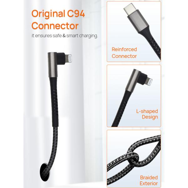 Length 1.2M USB Lightning Charging Cable Data Transfer For iPhone 12