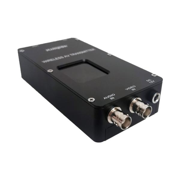 10 Watt RF Wireless Video Audio Transmitter and Receiver BNC Interface Type for Versatile Connection