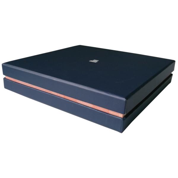 ODM Logo Duplex Board Lid And Base Boxes Acrylic Paper Perfume Packaging