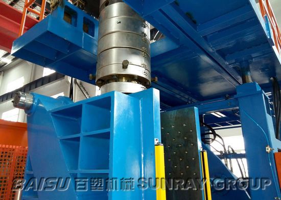 LDPE / HDPE Folding Table Blow Molding Machine With Pneumatic System SRB100N