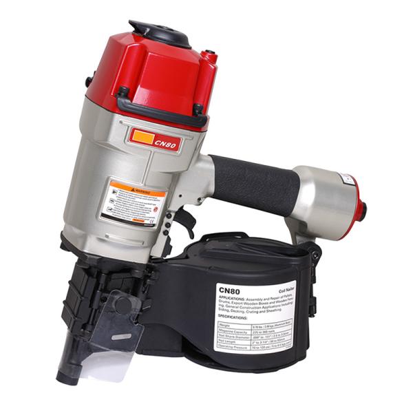 Powerful Pneumatic Nailer Gun Durable Air Pallet CN80 3.68KG 8.0mm Head For Siding