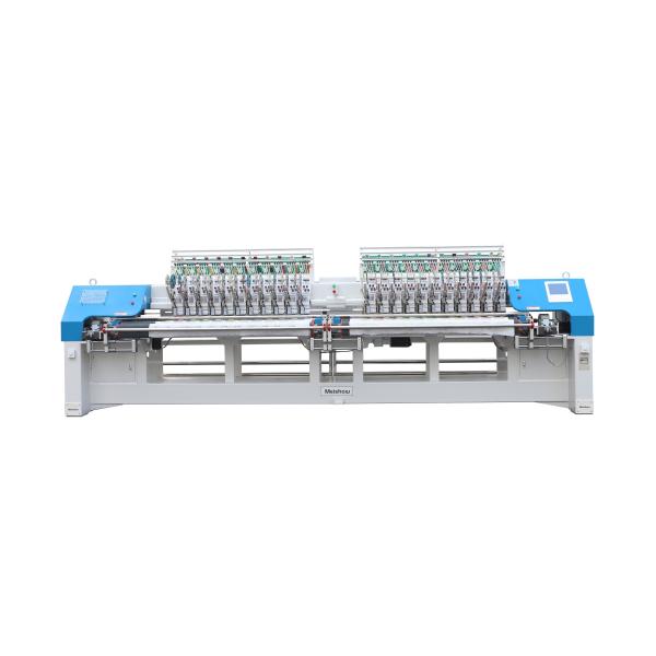Computer Double 22 Heads Four Needle Embroidery Machine Durable