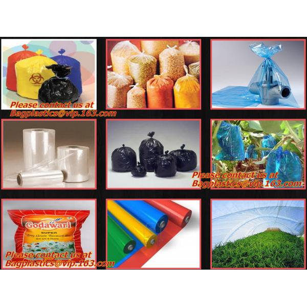 Colored Dustbin Bin Liners, Trash Bag Roll, Garbage Bags Use for Small Size Trash Can in Living Room, Bathroom, Kitchen,