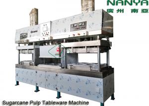Quality Semi - Automatic Stainless Steel Pulp Molding Equipment For Plates / Bowls / Cups for sale