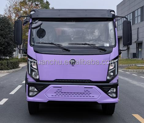 Pure Electric 8-Square Compression Garbage Truck for Environmentally-Friendly Waste Management