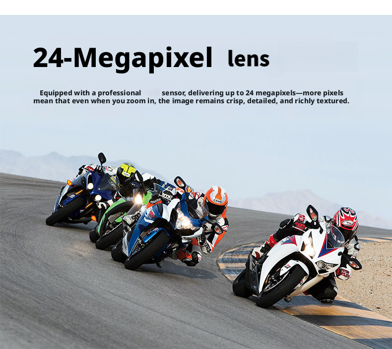 4K Action Camera Slow Motion Camera Time Lapse Camera for Skiing Outdoor Adventure 170° Angle Camera 30m Waterproof Camera Wifi