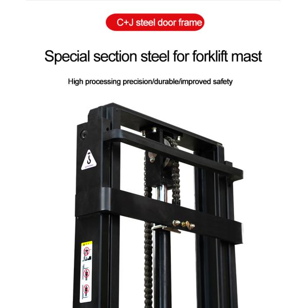 Sinolift CPD10/15W Electric Stand-on Counterweight Stacker