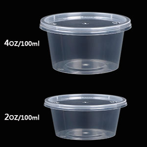 Small Plastic Containers With Lids 50 Pack Slime Containers With Lids，Containers For Slime Foam Ball Storage
