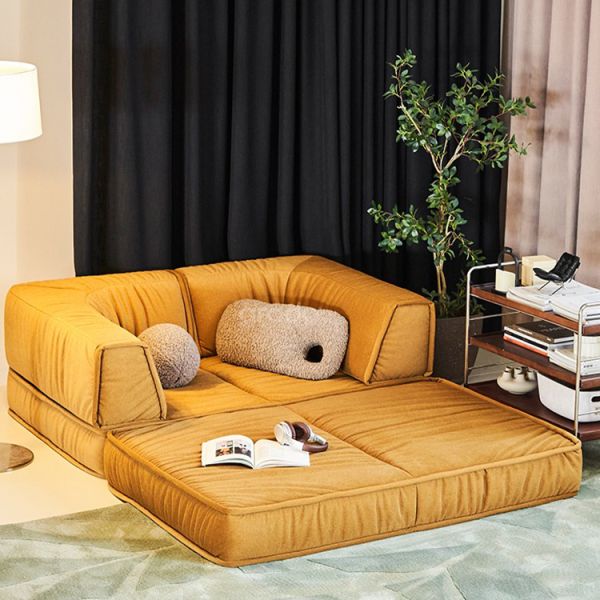 MOYI Compressed Sofa Vacuum Roll Packed in Box Fabric Sponge Compression Sofa Set for Living Room Direct Factory