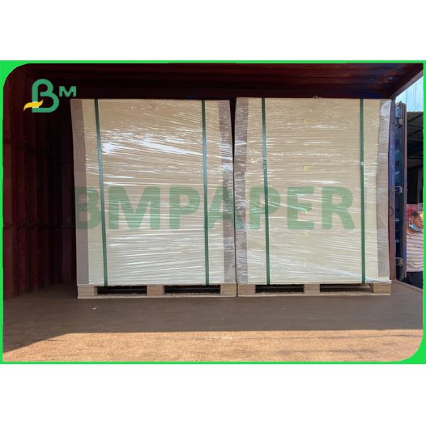 High Stiffness 70*100cm 2.0mm 2.5mm Duplex Board Grey Back For Packaging