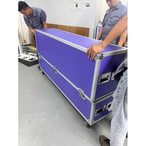 55 Inch Ultra-Thin Vertical Transparent OLED Display Stand for Premium Floor Advertising Solutions