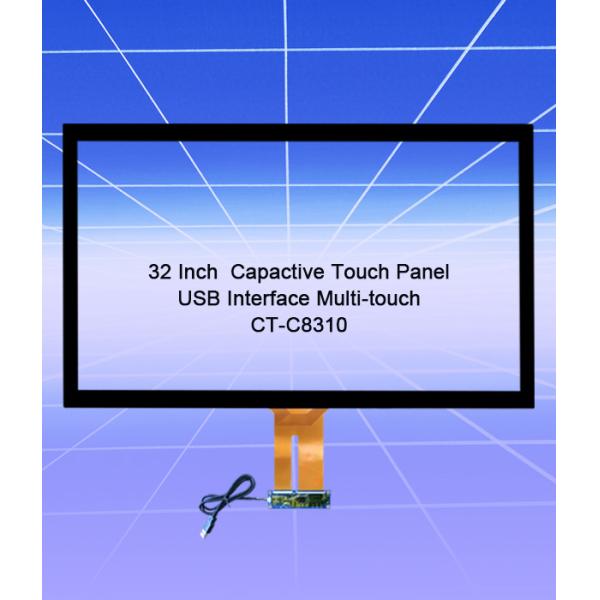 Industrial Capacitive Touch Sensor Bonded With Front Glass Compatible With Android OS
