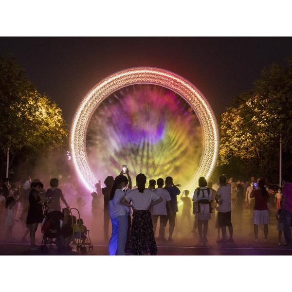 Customized 200w Waterproof Led Zoom Gobo Light Led Effect Lights For Landscape Project