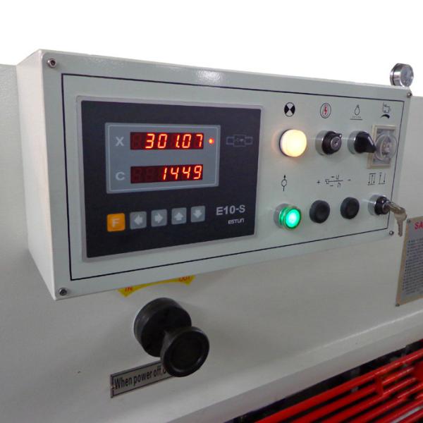 CNC Shearing Machine / Hydraulic Guillotine Cutting Machine 1000KG Weight