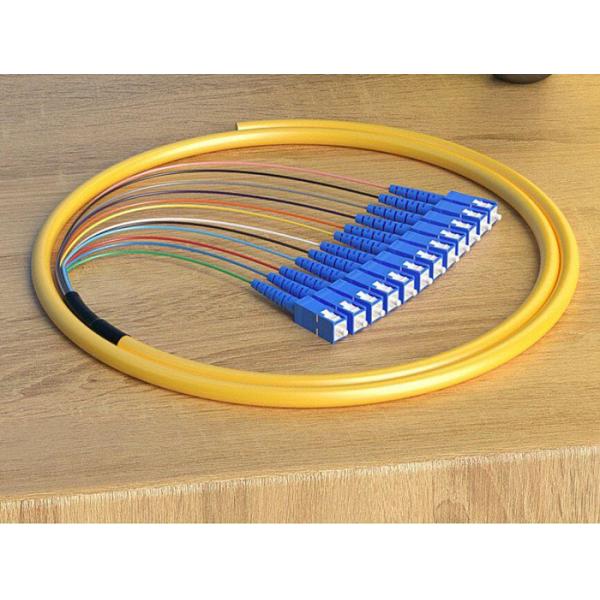 Multimode OM3 Pigtail 2mm SC Fiber Pigtail Connector