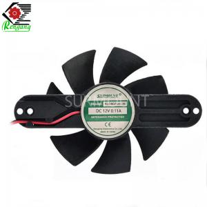 Quality 48 Volt 80mm Frameless PC Fans Waterproof With Plastic Impeller for sale