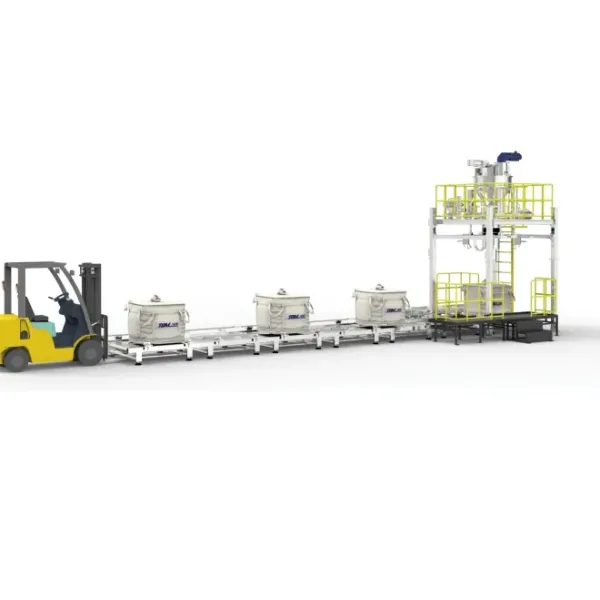 Automatic Ton Bag Filler & Dumpy Bag Packing Machine Complete Big Bag Packaging Machine Bulk Filling System Various Sacks