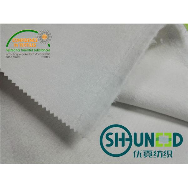 100% Polyester Tie Interlining Fabric NTI-1360 Soft Handfeeling 150cm Width