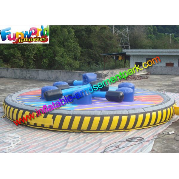 Interactive Game Inflatable Gladiator Jousting Ring With Joust Stick