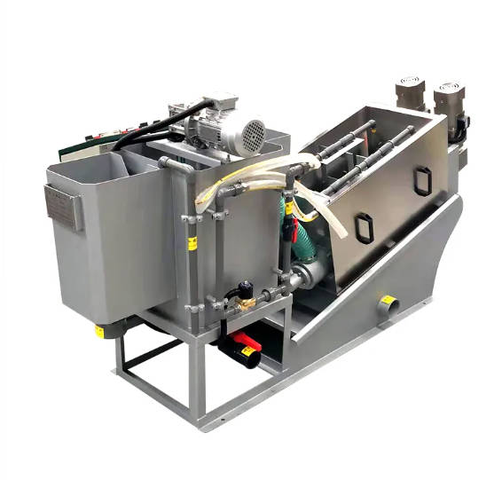 Screw Filter Suitable For Sludge With High Oil Content