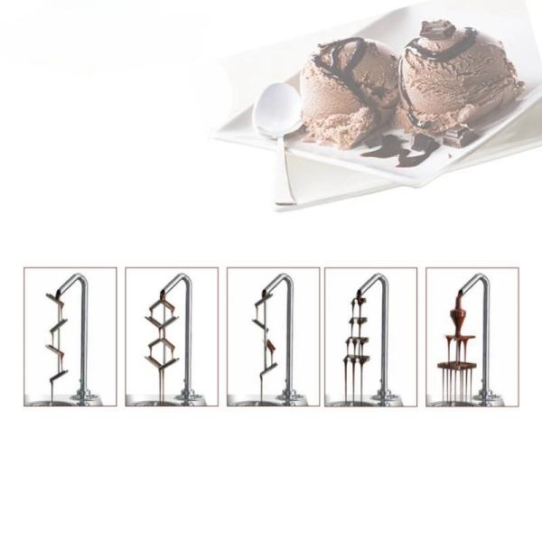 Chocolate Liquid Dispenser Automatic Tempering Machine CE Certification Super Commercial