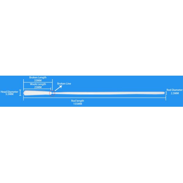 Nucleic Acid Detection DNA/ RNA Sample Collection Kits With Preservation Tube , Throat Swab
